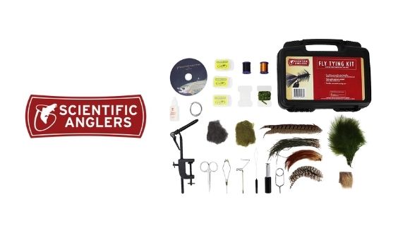 Scientific Anglers Deluxe Fly Tying Kit with Vise